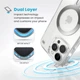 Чехол Speck Presidio Perfect-Clear ClickLock для iPhone 16 Pro Max Clear Chrome with MagSafe (150727-3199) - изображение 4