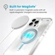 Чехол Speck Presidio Perfect-Clear Grip для iPhone 16 Pro Max Clear Chrome with MagSafe (150842-3223) - изображение 3
