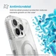Чехол Speck Presidio Perfect-Clear Grip для iPhone 16 Pro Max Clear Chrome with MagSafe (150842-3223) - изображение 5