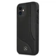 Чохол Mercedes для iPhone 12 mini Leather Perforated Area Black (MEHCP12SCDOBK) - зображення 2