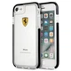 Чохол Ferrari для iPhone 7/8 | SE2020 Shockproof Hard Case Transparent/Black (FEGLHCP7BK) - зображення 1