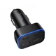 Автомобільний зарядний пристрій HOCO Z63 Barry four-port car charger Black (6942007666206) (20229) - изображение 5