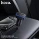 Автомобільний зарядний пристрій HOCO Z63 Barry four-port car charger Black (6942007666206) (20229) - изображение 9