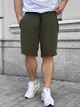 Чоловічі шорти з акцентними швами 2XL хакі - зображення 2