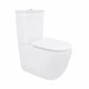 Унитаз-компакт Qtap Leo Ultra Quiet напольный санфаянс белый (QTLEO27W49261) - изображение 1