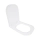 Сидіння для унітазу Qtap (Stork, Aquarius 630) 420x336x22 мм, White, з мікроліфтом, Slim Duroplast, Quick Release QTSC179W49263 - изображение 2