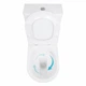 Унітаз-компакт Qtap Aquarius Ultra Quiet підлоговий з санфаянсу з сидінням Slim Soft-close (QTAQAW27W49262) - зображення 6