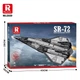 Конструктор Reobrix Літак SR-72 Darkstar (1880 деталей) - зображення 6