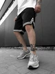 Мужские шорты летние Sane на лампасах 321841 XS черный - изображение 5