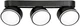 Светильник точечный поворотный Berger 3037-DL-3 Black GX53 max 3x13 Вт - изображение 1
