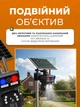 Уличная 4G камера видеонаблюдения на солнечной батарее, поворотная IP камера 360 двойной объектив, солнечная видеокамера - изображение 4