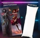 Дакимакура 180x60 см Дота Лина DOTA 2 Lina Lanaya Templar Assassin Подушка со съёмной наволочкой (0165220) - изображение 2