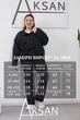 Женская замшевая короткая куртка-ветровка бомбер на замке без капюшона весна осень Aksan 26.2869 50(2XL) Черный - изображение 7