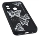 Чохол Shock Case Print для Motorola G60 бампер силіконовий чорний із малюнком метелики - зображення 2
