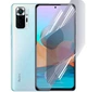 Гідрогелева плівка для Xiaomi Redmi Note 10 Pro захисна протиударна Mietubl Super-TPU Clear - зображення 1