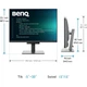 Монітор BenQ 28.2" RD280U (9H.LM1LJ.TBE) [147886] - зображення 7