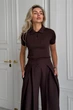 Брюки Jadone Fashion Венда L шоколад - изображение 8