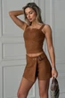 Костюм Jadone Fashion Лиан Жанна M рыжий - изображение 1