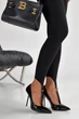 Легінси Jadone Fashion Лейс XS чорний - зображення 6