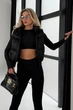 Легінси Jadone Fashion Лейс XS чорний - зображення 7