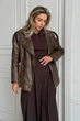 Куртка Jadone Fashion Диса L-XL коричневый - изображение 5