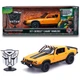 Автомодель Jada Transformers Бамблби Chevy Camaro 1977 года с фигуркой логотипа 1:24 (253115010) - изображение 6