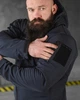 Куртка ДСНС Softshell на флісі з капюшоном 3XL синя - изображение 6