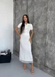Костюм-двойка с кружевом One size Белый (5010) - изображение 9