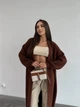 Стильный кардиган One size Коричневый (3814) - изображение 6