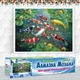 Алмазная мозаика Карпы кои DM-362 50х30см Полная зашивка. Набор алмазной вышивки - изображение 2