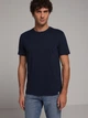 Футболка хлопковая длинная мужская Colin's CL1073961NAV S Navy (8684112668079_8684890145205) - изображение 1