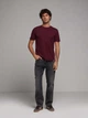 Футболка хлопковая длинная мужская Colin's CL1073961DPL M Dark Plum (8684890145250) - изображение 3