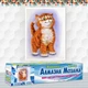 Алмазная мозаика Котенок рыжик 30x40см DM-013 Полная зашивка. Набор алмазной вышивки - изображение 2