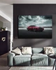 Картина з машиною - Dodge Challenger Red - 30х40 см - зображення 7