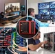 Тестер сетевого кабеля для локальной сети RJ45 и HDMI Кабель LAN Cat5 Тест диагностика витая пара NSS-681HDMI Красный - изображение 14