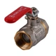 Кран шаровой прямой SOLOMON 3/4″ ВВ КР PN40 B1001 - изображение 3