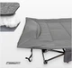 Раскладушка с чехлом EasyFit CozyCamp EF-2850-GY раскладная кровать для кемпинга, дачи и дома - изображение 5
