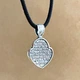 Серебряный кулон Ангел Хранитель, ладанка с молитвой и чернением, 925 проба (35001) - изображение 9
