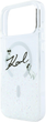 Etui Karl Lagerfeld Liquid Glitter Karl Script Logo MagSafe do Apple iPhone 17 Pro Transparent (3666339608293) - obraz 6