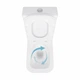 Унитаз-компакт Qtap Cardinal Ultra Quiet безободочный с сиденьем Soft-close QT04222168AUQ3W - изображение 6
