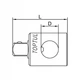 Перехідник з отвором 3/8"х1/2" TOPTUL CAGA1216 - зображення 3