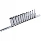 Набор головок длинных на планке TOPTUL 1/4" 12ед. 4-13мм GAAQ0802U - изображение 1