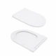 Унитаз напольный Qtap Evia Ultra Quiet 630×350×795 мм с сиденьем Soft-close, White QTEVI27W49258 - изображение 8