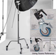 Журавель C-Stand Profi-Light 330 см на колесах: міцна та мобільна стійка для зйомки - зображення 6