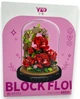Конструктор Red Roses Серія Flower Flask Червоні троянди під куполом 574 деталі - зображення 8