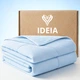 Одеяло летнее охлаждающее полуторное CoolNight IDEIA 140х210 см голубое (8-36284) - изображение 1