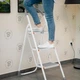 Складна драбина Bradas 3 сходинки, висота останньої сходинки 71 см (DIY-LDWL02/3) - зображення 8