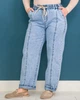 Джинси LJ 0229, 54, блакитний - зображення 1