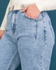 Джинси LJ 0228, 56, блакитний - зображення 9