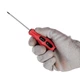Викрутка хрестова PH0 * 75 мм INTERTOOL VT-3131 - изображение 4